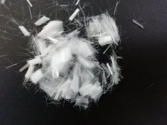 Effects of polypropylene fibers on hardened concrete